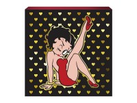 Cadre Betty Boop en bois 6"X6"